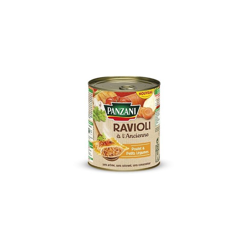 Panzani Ravioli A L'Ancienne Poulet Petit Légumes 800G