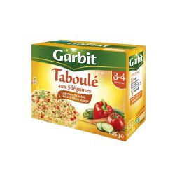 Garbit Taboulé 5 Légumes : La Boite De 525 G