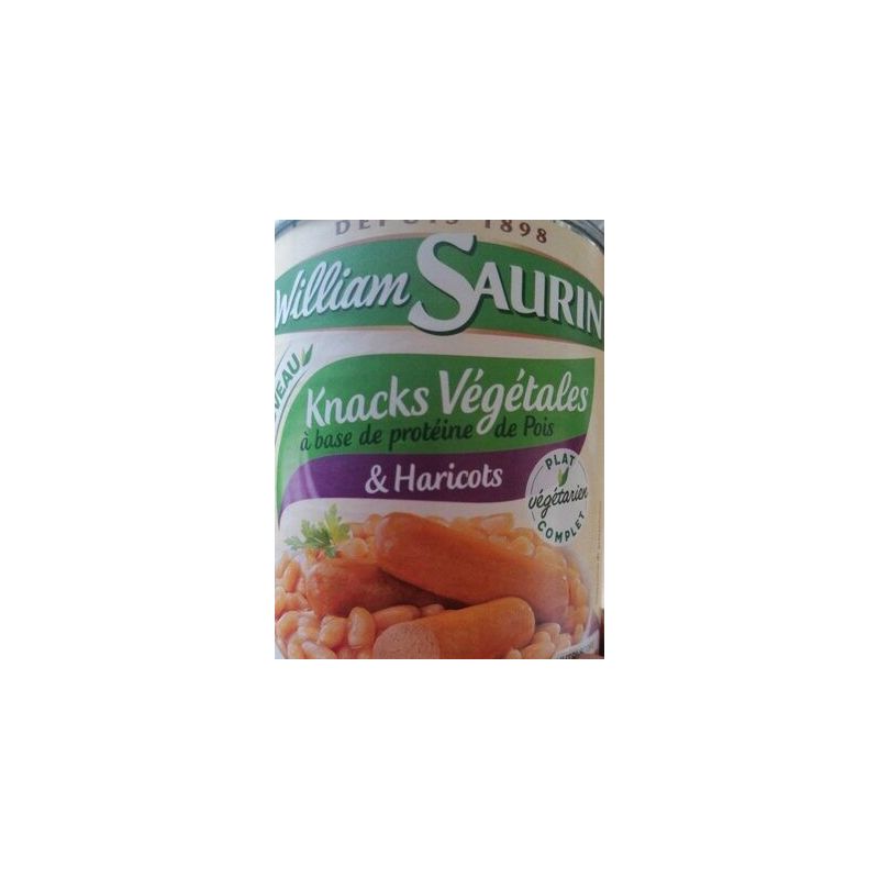 W.Saurin Ws Knack Veget.Haricots 800G