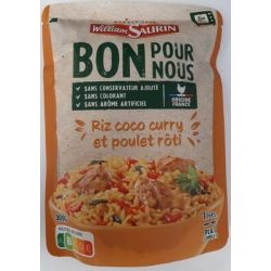 W.Saurin W.Saur Bon Riz Curry Coco 300G