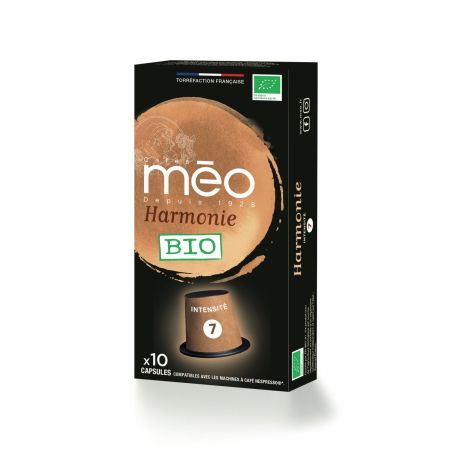 Meo Café Capsules Intensité 7 : Les 10 - 53G