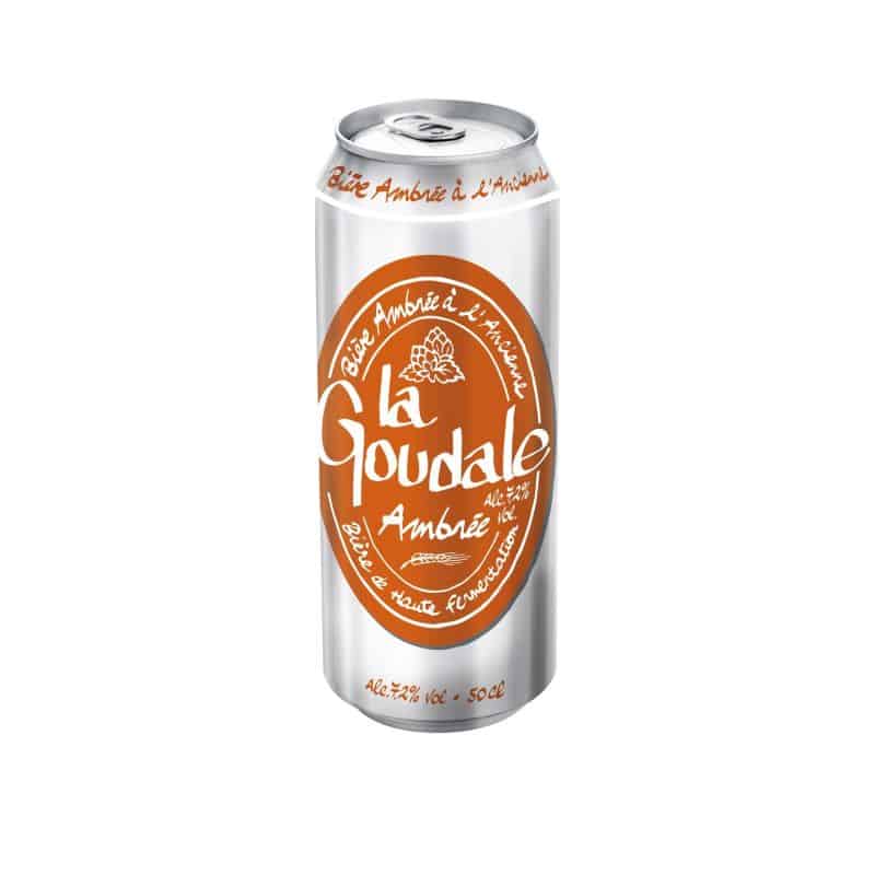 La Goudale Biére Ambrée À L'Ancienne Haute Férmentation : Canette De 50Cl