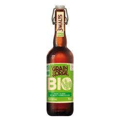 Grain Orge D'Orge Bière Blonde Bio Haute Fermentation 6,8% : La Bouteille De 75Cl