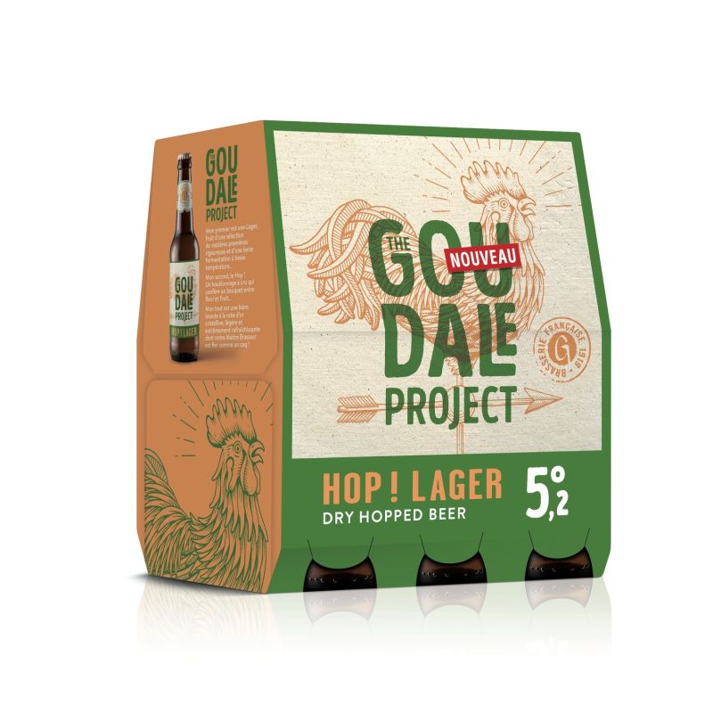 La Goudale Bière Blonde : Le Pack De 6 Bouteilles 25Cl