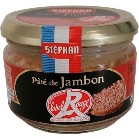 Stéphan Pâté De Jambon Label Rouge 180G