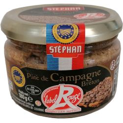 Stéphan Pâté De Campagne Breton Label Rouge Igp 180G