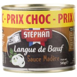 Stéphan Langue De Bœuf Sauce Madère 545G