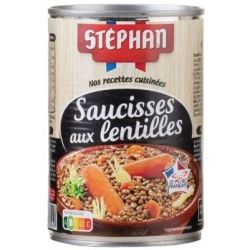 Stephan Saucisse Lentille420G