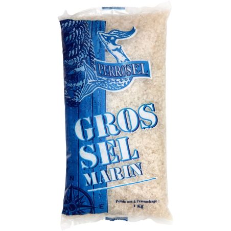 Perrosel Gros Sel Marin Sachet Poly 1Kg