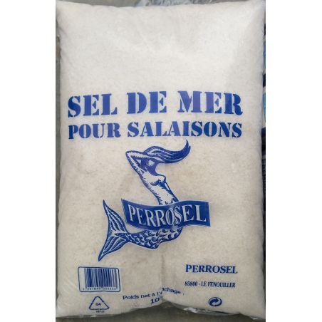 Perrosel Sel De Mer Pour Salaisons Sac 10Kg