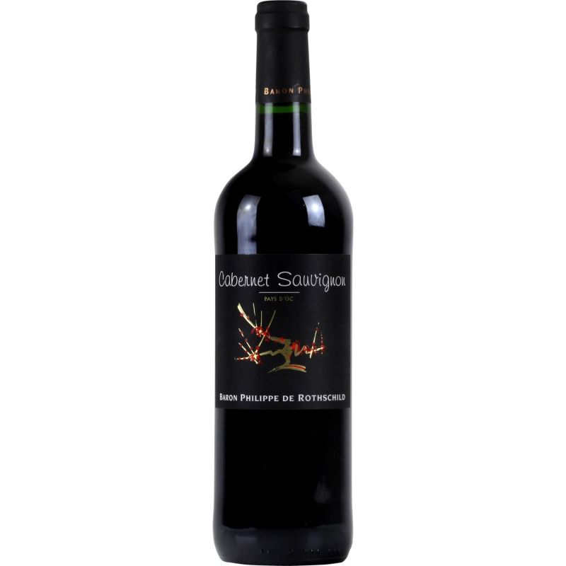 Baron Philippe De Rothschild Vin Rouge Pays Cabernet : La Bouteille 75 Cl