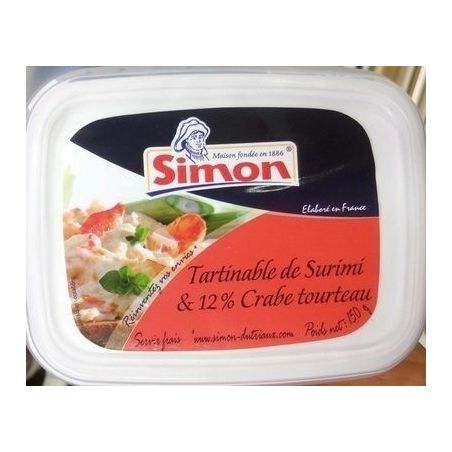 Simon 150G Tartinable Surimi Crabe