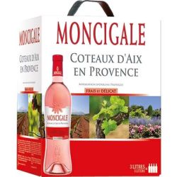 Moncigale Bib.Aix Provence Rose 3L