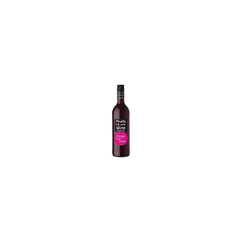 Moncigale 75Cl Fruits&Wine Rouge Sans Alcool Framboise