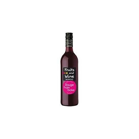 Moncigale 75Cl Fruits&Wine Rouge Sans Alcool Framboise