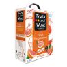 Fruits And Wine Boisson À Base De Vin Rosé Pamplemousse 3L