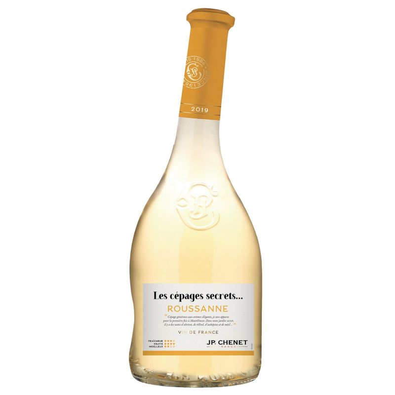 Jp. Chenet Vin Blanc Les Cépages Secrets Roussanne : La Bouteille De 75Cl