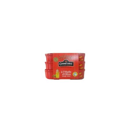 Connetable Pack 3X1/13 Sardines Huile Olive