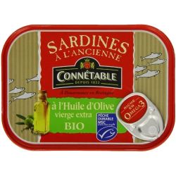Connetable 135G Sardines À L'Huile D'Olive Vierge