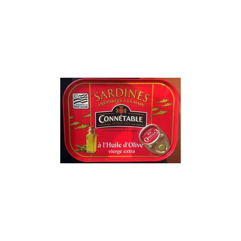 Connetable 135G Sardines Huile Olive