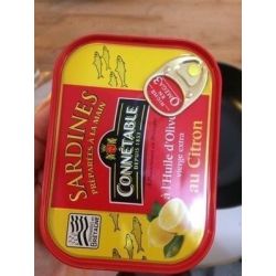 Connetable 135G Sardine Huile Olive/Citron