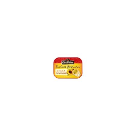 Connetable 140G Sardines Genereuses Tournesol