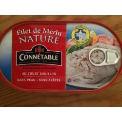 Connetable Filet Merlu Nat 90G