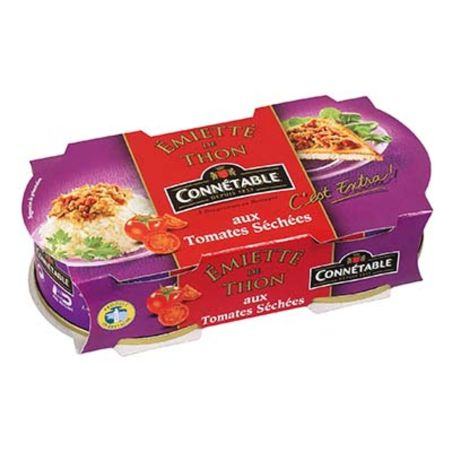 Connetable Connet.Miette Thon Tomate2X80G