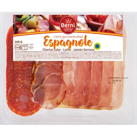 1Er Prix Assiette Espagnole 180G