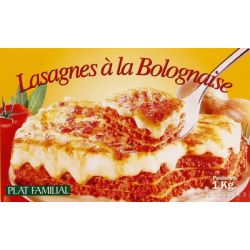 1Er Prix 1Kg Lasagnes Bolognaise