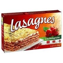 Pp No Name 1Kg Lasagnes À La Bolognaise