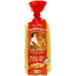 Valfleuri Pâtes Aux 7 Œufs Coquillettes : Le Sachet De 250 G