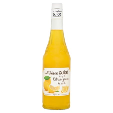 Monin Sirop Citron Jaune De Sicile : La Bouteille 70Cl