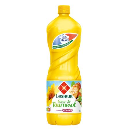 Lesieur Huile De Tournesol : La Bouteille 1 L