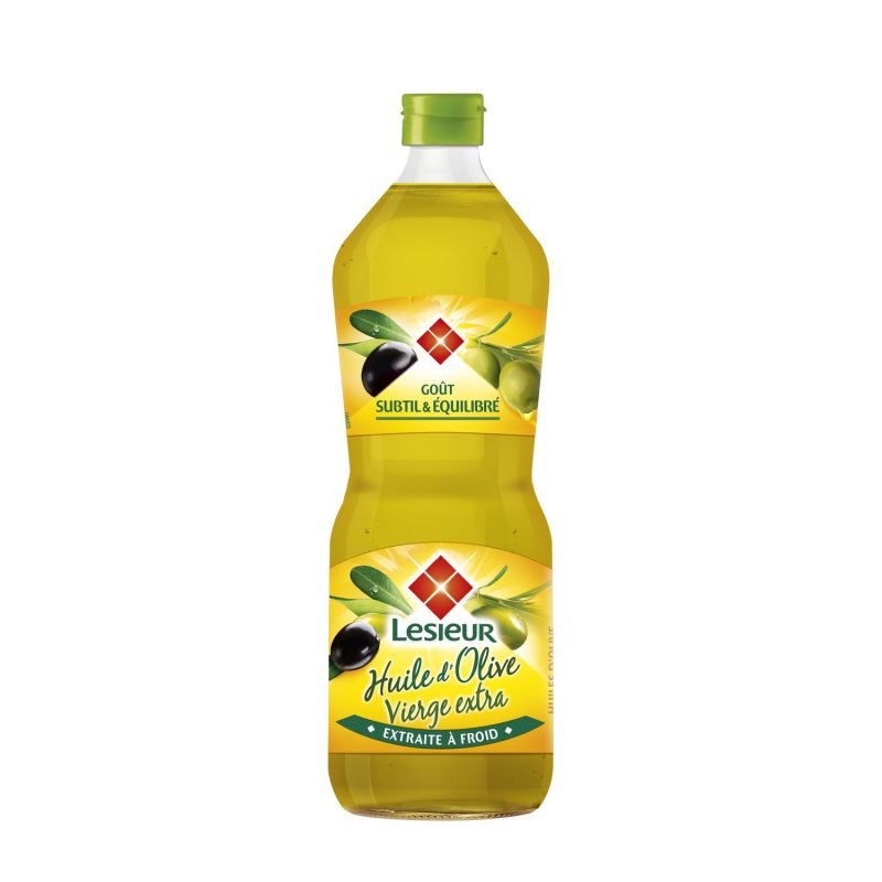 Lesieur Huile D'Olive Vierge Extra : La Bouteille De 1 L