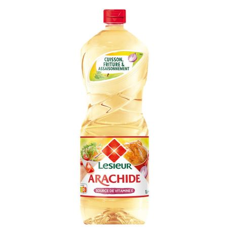 Lesieur Huile D'Arachide : La Bouteille De 1 L