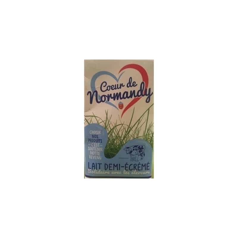 Agrilait Lait Uht 1/2 Écrémé Cœur Nor 6X1L