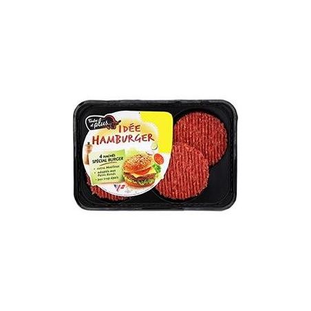 Tendre & Plus T&+ Idee Hamburger 15% 4X80G