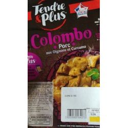 Tendre & Plus T&+ Colombo Porc Cuit 410G