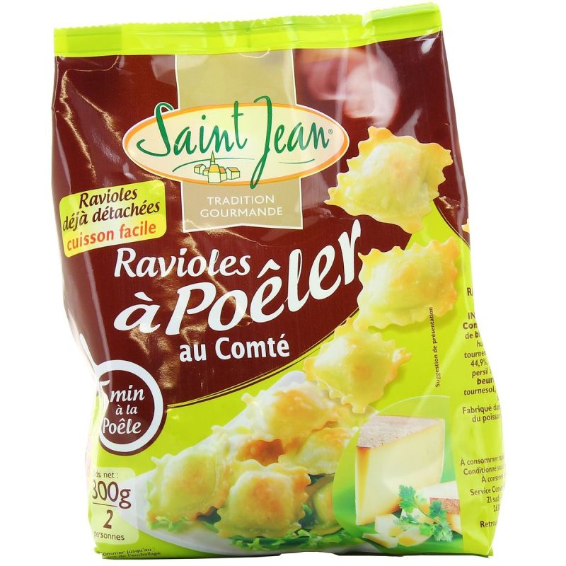 Saint Jean 300G Ravioles A Poeler Nature