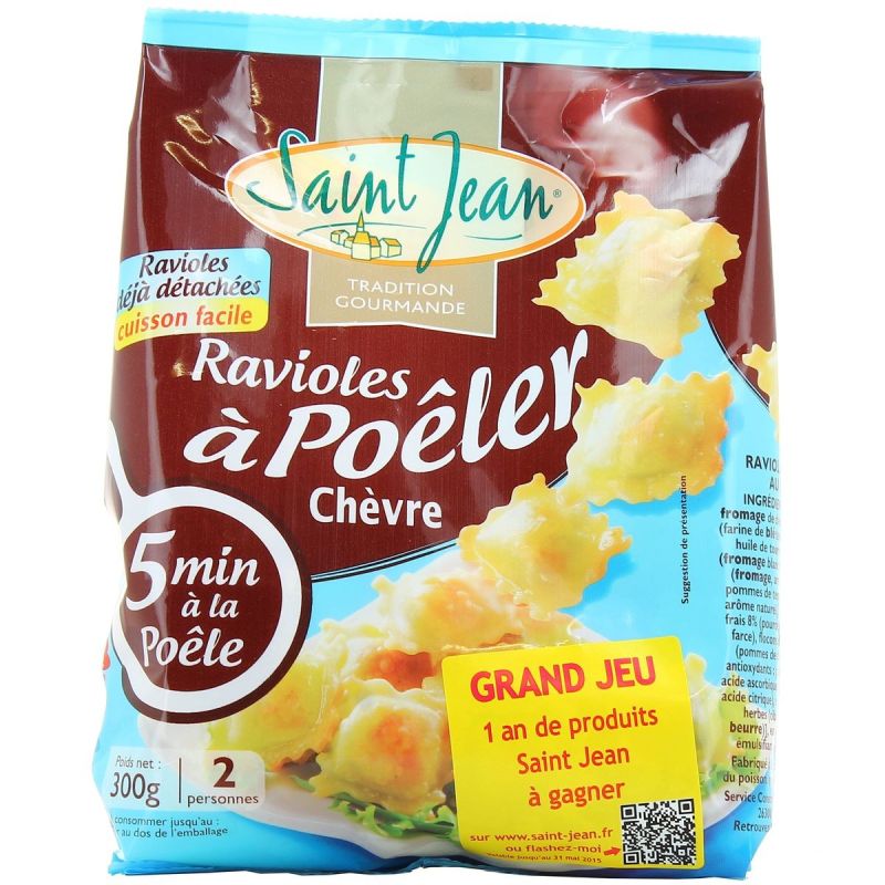 Saint Jean 300G Raviole Chevre