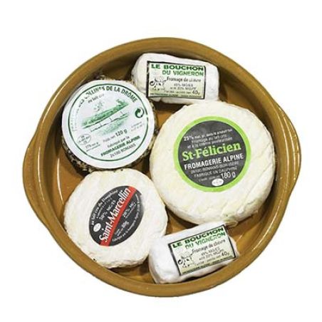 Le Boucher Du Vigneron Assortiment 5 Fromages - La Terrine Grès 420G