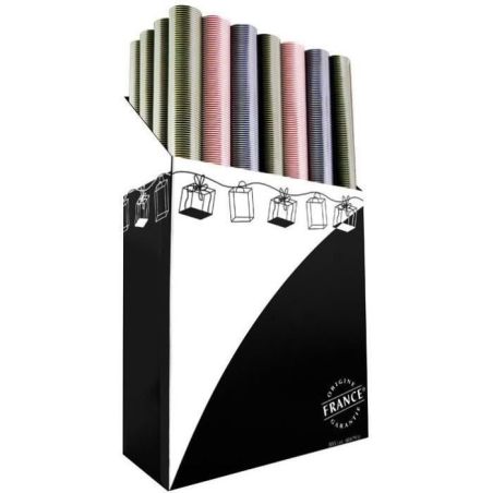 Beaumont Group Rouleau Papier Cadeau Sur Mandrin 0.70X4M Pois Ronds