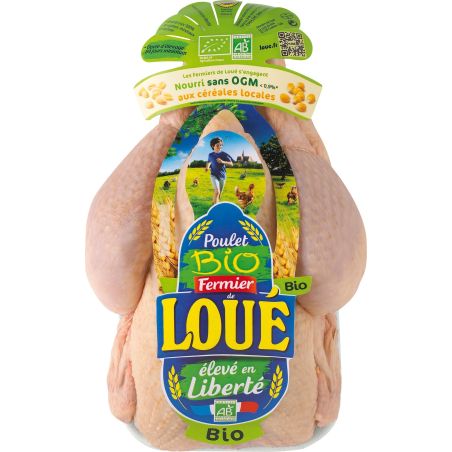 Loue Poulet Fermier Blanc Bio Pret A Cuire