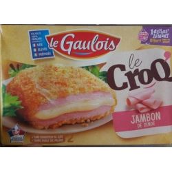 Le Gaulois Croque Jambon Fromage X2 200G