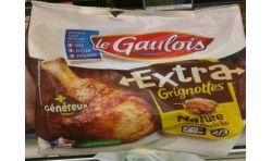 Le Gaulois 400G Extra Grignottes Nature S/Sac Pf