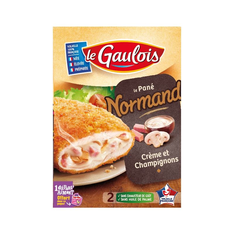 Le Gaulois 200G Pane Dinde Recette Normande