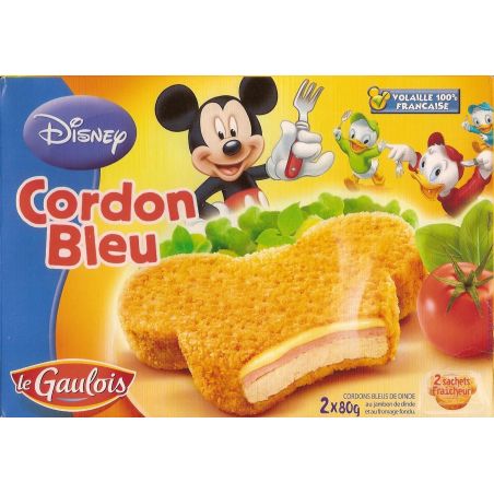 Le Gaulois Cordon Bleu Mickey 2X80G