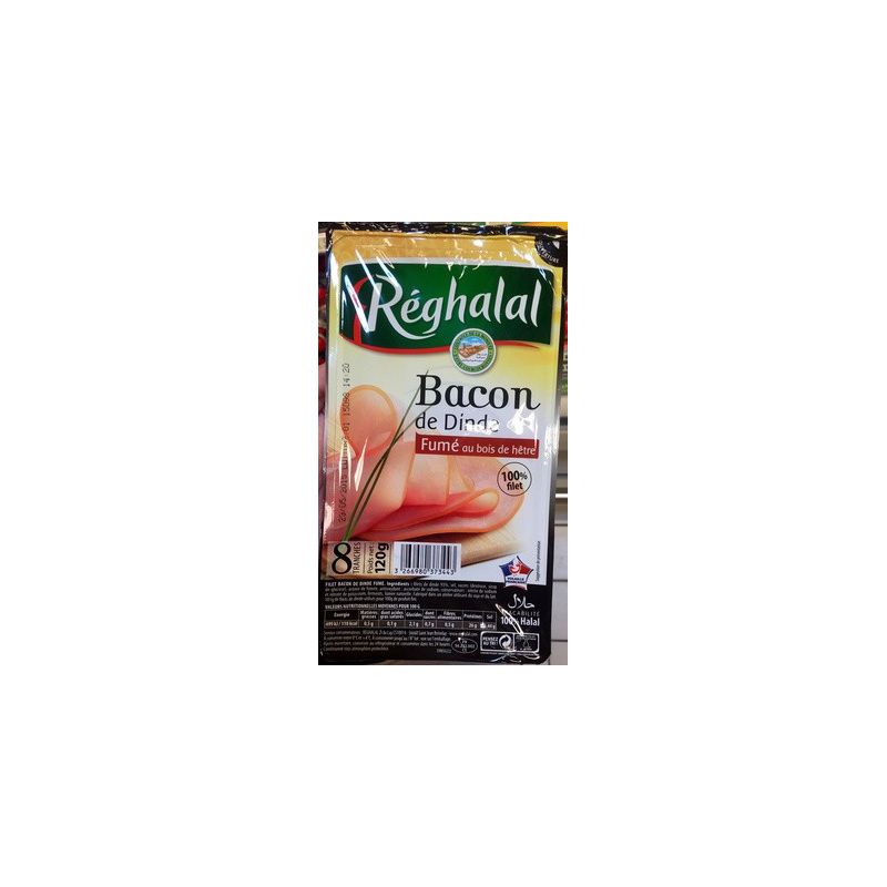 Reghalal Bacon Dinde Ct 8T120G