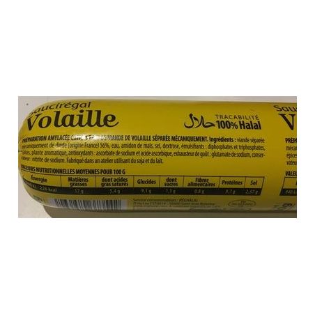 Reghalal Scison Volail Nat500G